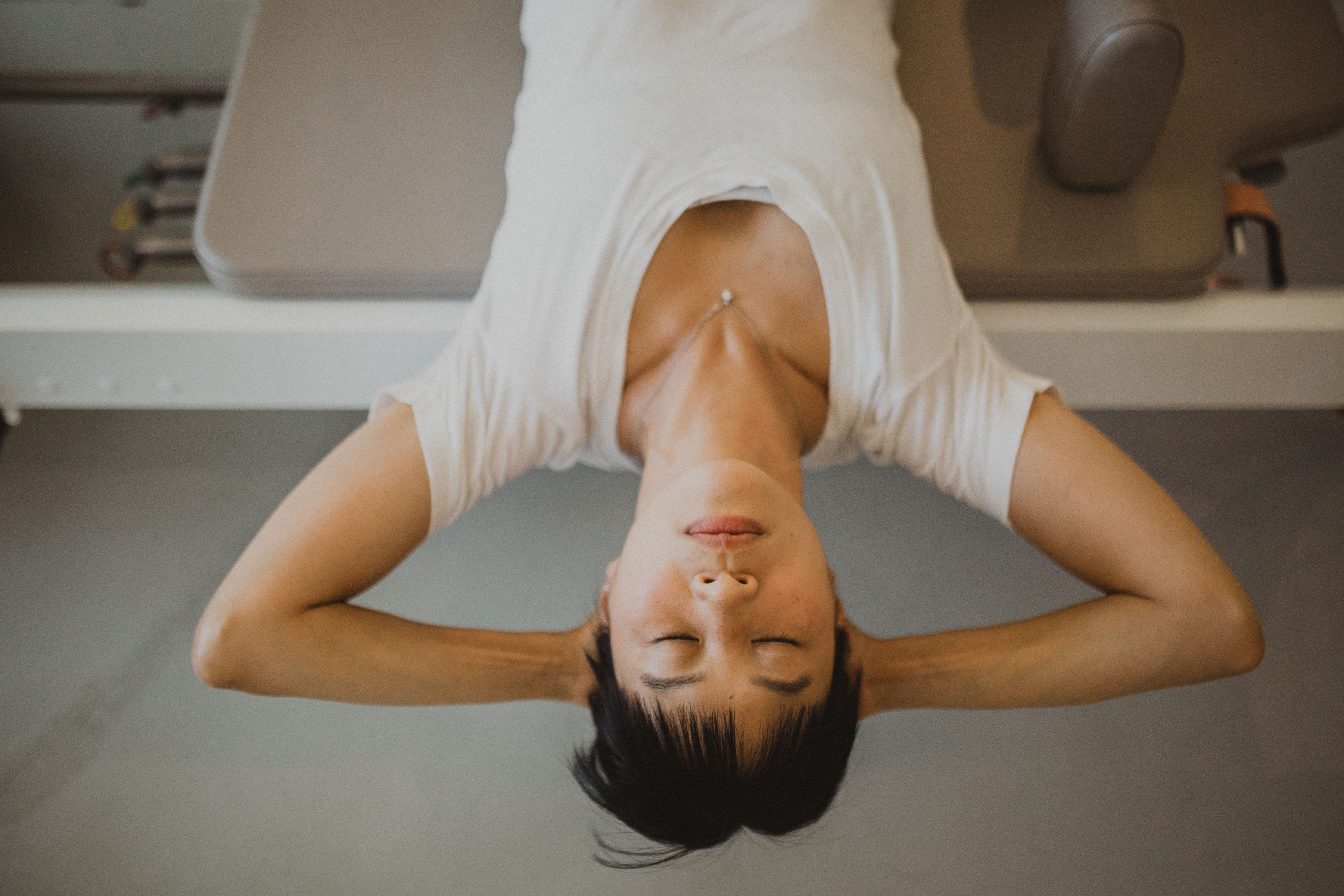 The Pilates Hub studio contact page background